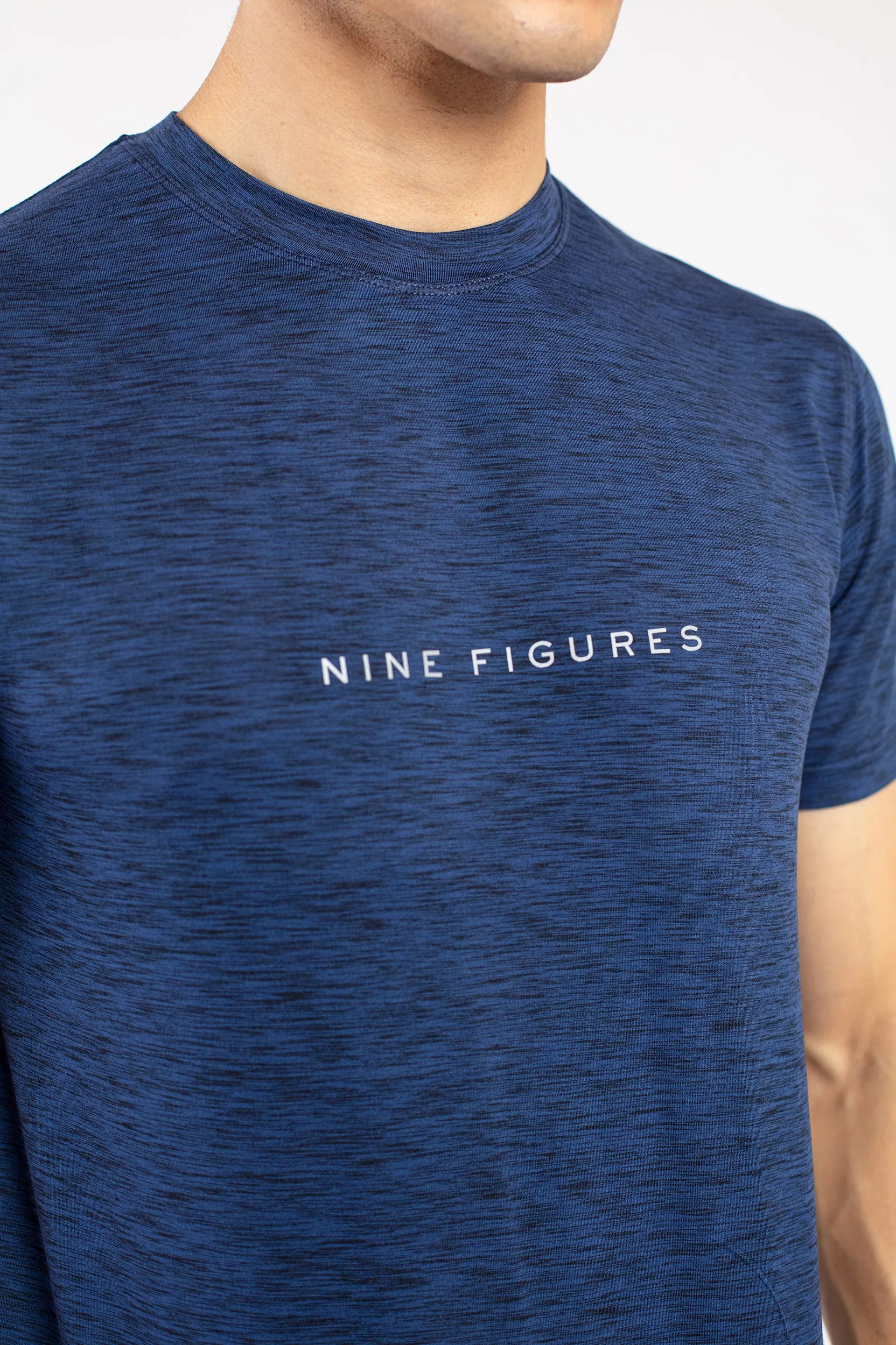 Navy Melange T-Shirt