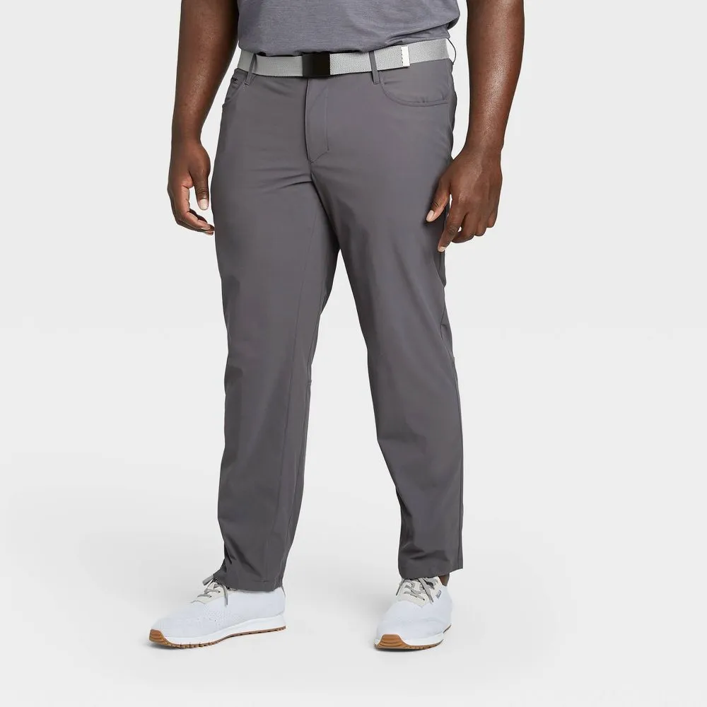 New - All In Motion Men's Golf Pants Straight Casual Fit UPF 50 