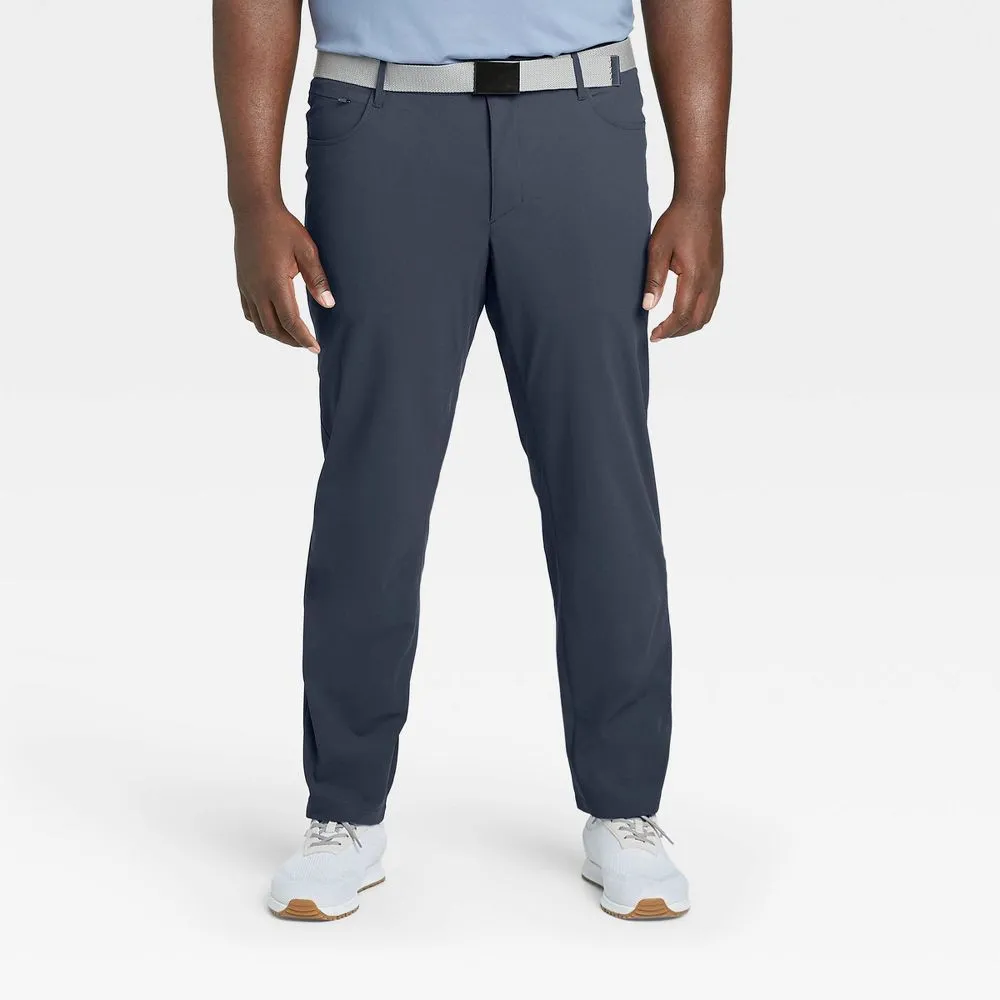 New - All In Motion Men's Golf Pants Straight Casual Fit UPF 50 