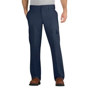 NEW - Dickies Men's FLEX Regular Fit Straight Leg Cargo Pants - Dark Navy 36x34