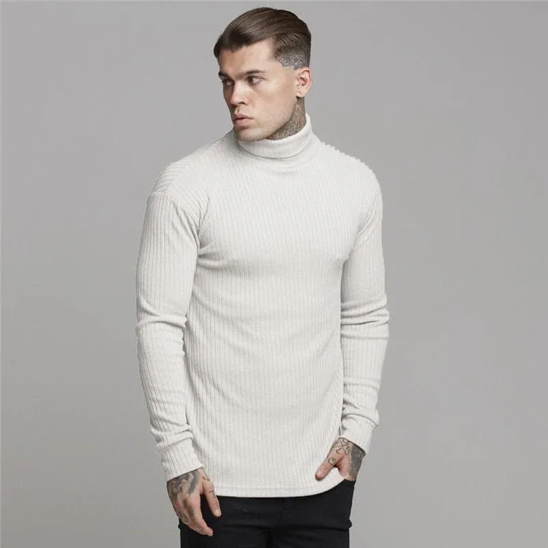 New Fashion Winter Hooded Sweater - Men Warm Turtleneck - Mens Sweaters - Slim Fit Pullover Men Classic  Sweaters (TM5)(CC1)(1U100)(TM7)(1U101)(1U100)