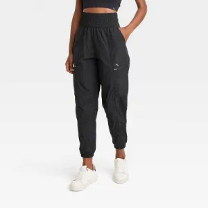 New - JoyLab Women's High Rise Relaxed Leg Full Cargo Pants Midweight