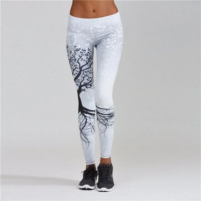 NiceWomen's Leggings - Push Up Polyester Ankle-Length - High Waist - Lady's Fitness Legging (TBL)