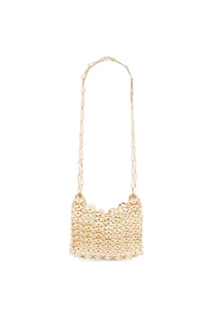 Paco Rabanne light gold nano bag