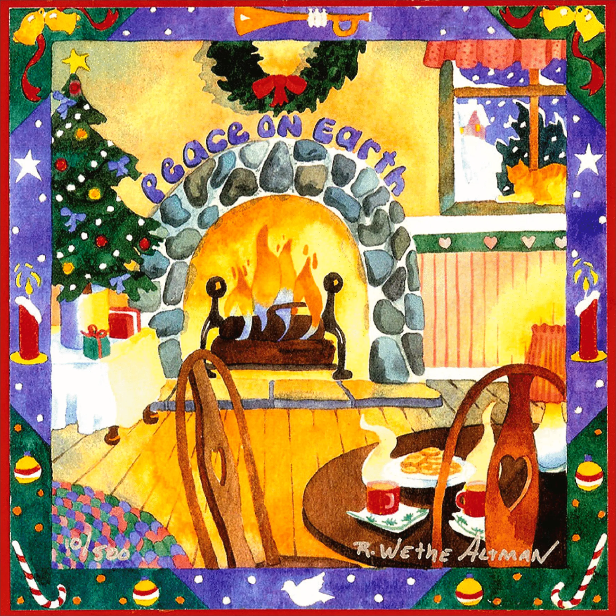 Peace on Earth (155 Piece Wooden Jigsaw Puzzle)