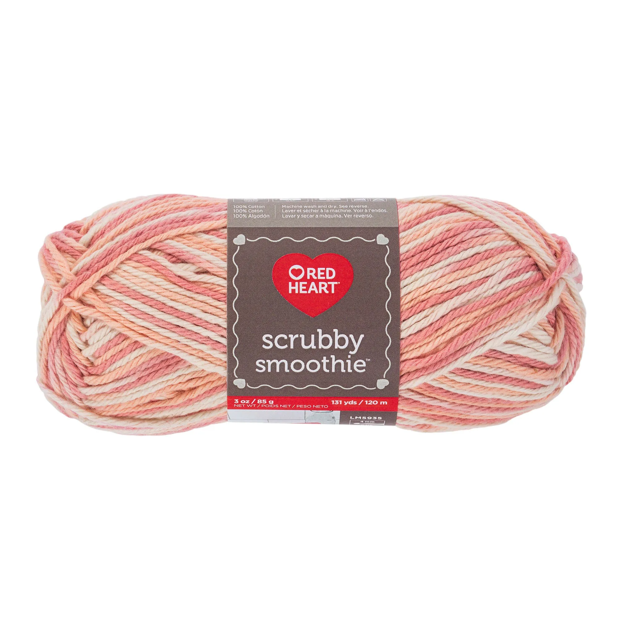 Red Heart Scrubby Smoothie Yarn - Discontinued shades