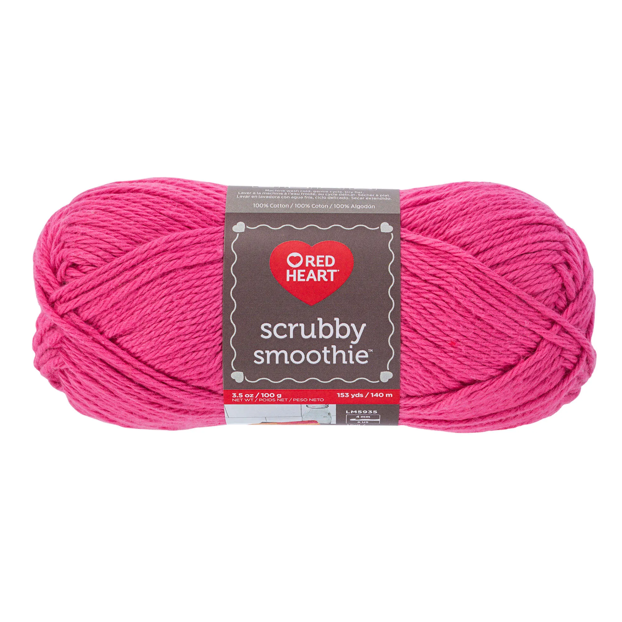 Red Heart Scrubby Smoothie Yarn - Discontinued shades