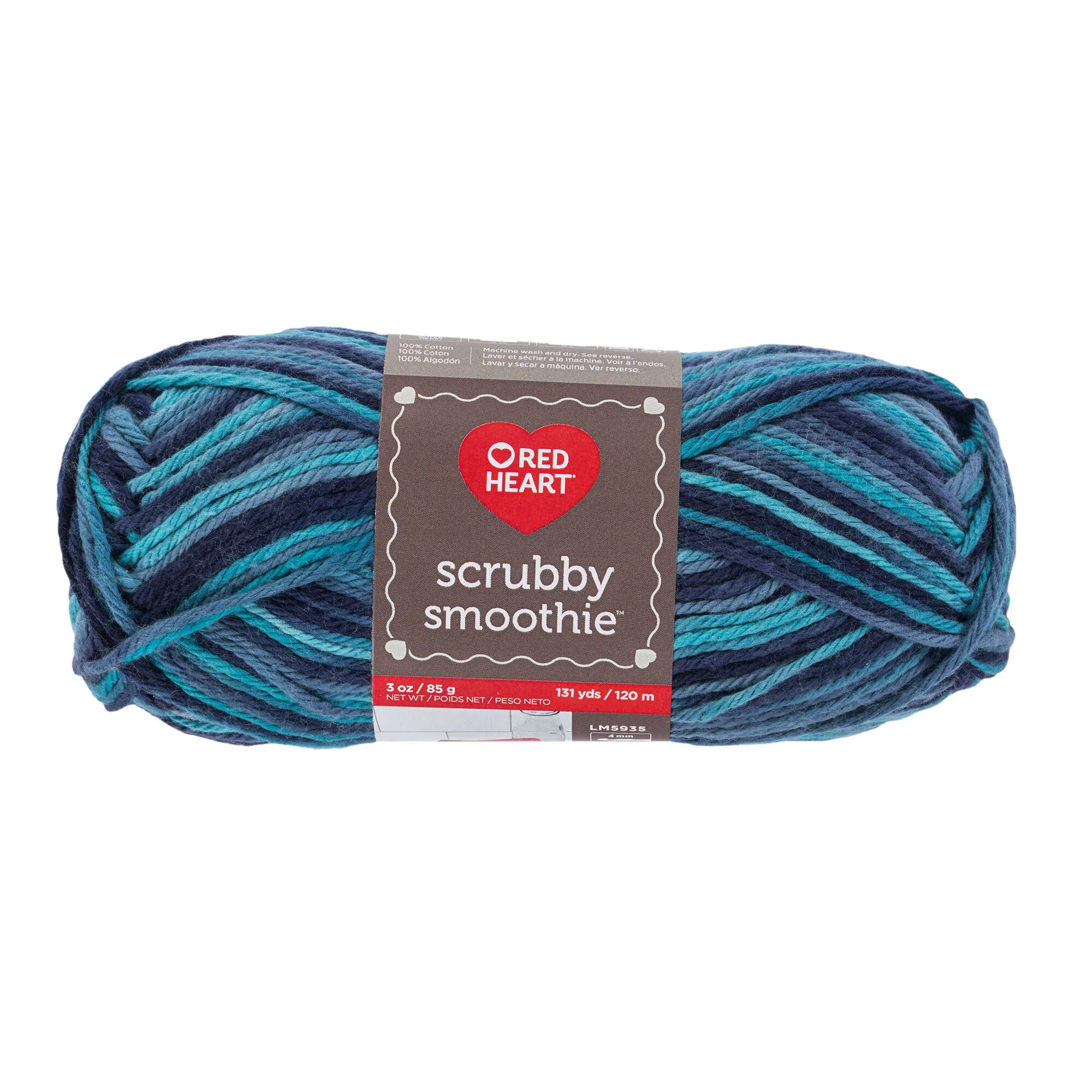 Red Heart Scrubby Smoothie Yarn - Discontinued shades