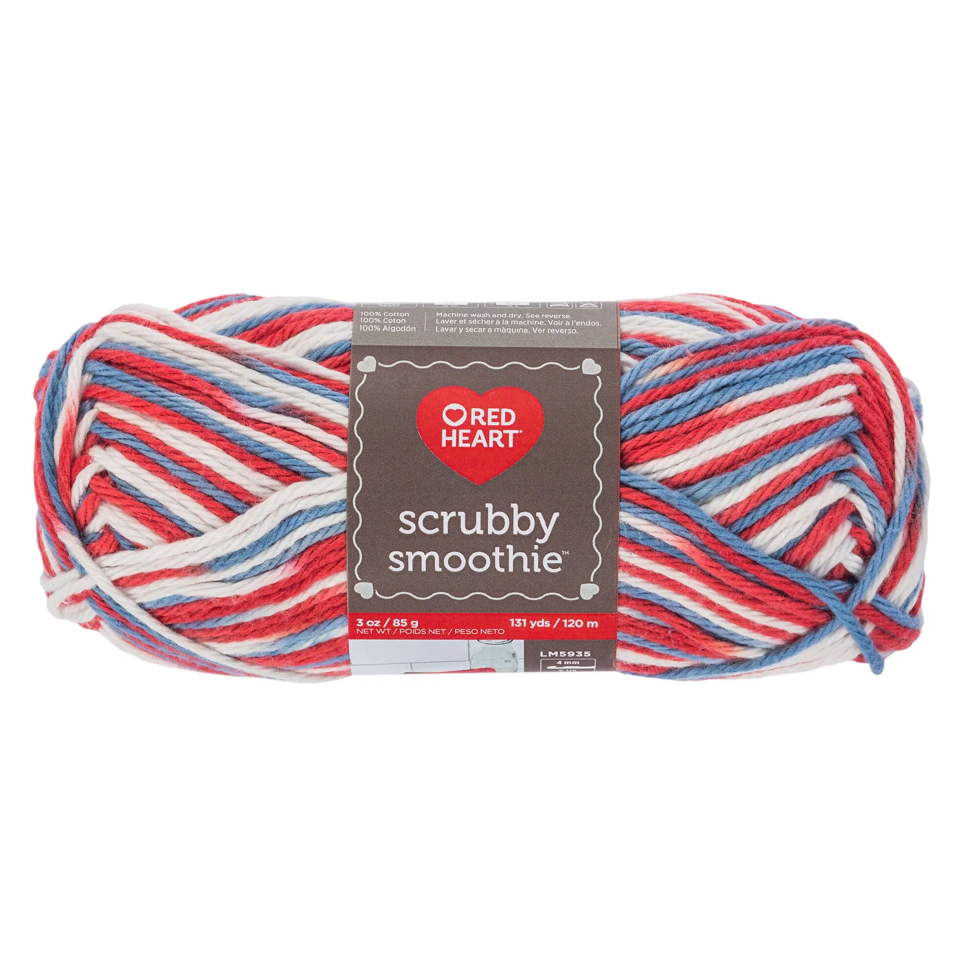 Red Heart Scrubby Smoothie Yarn - Discontinued shades