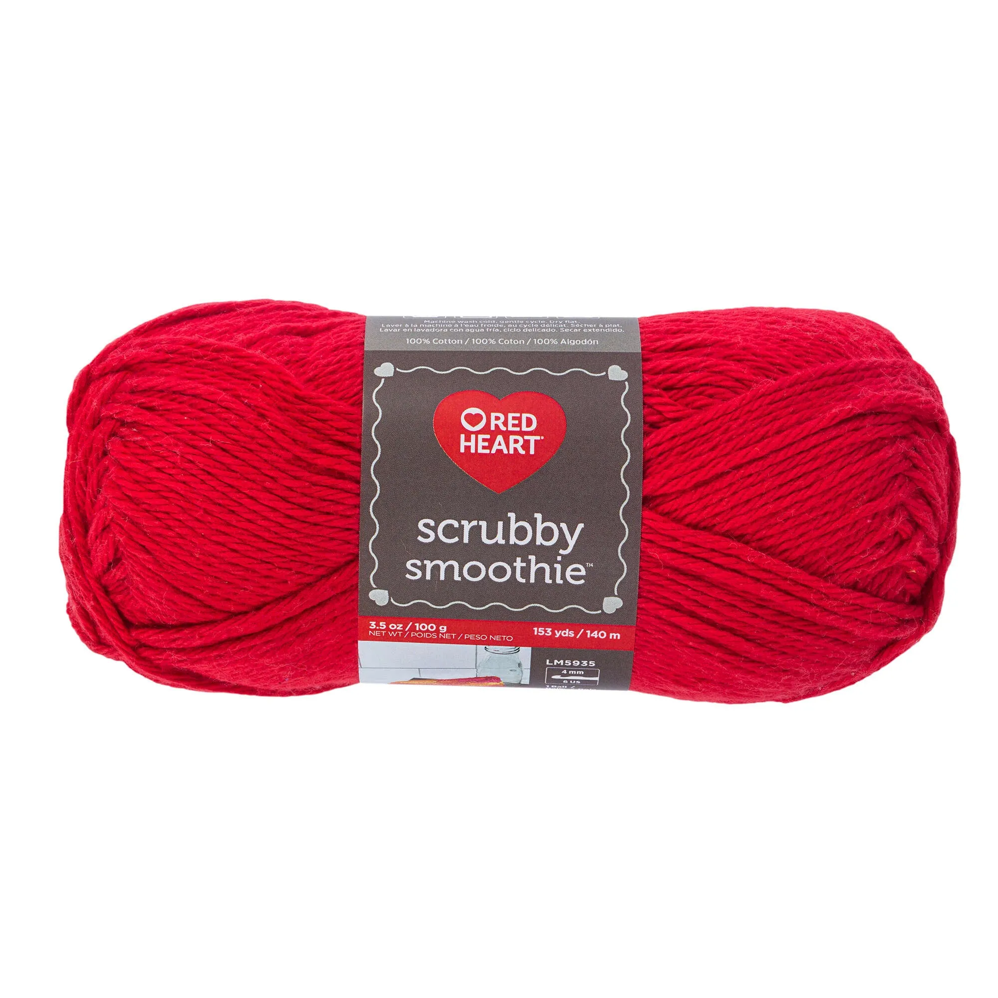 Red Heart Scrubby Smoothie Yarn - Discontinued shades