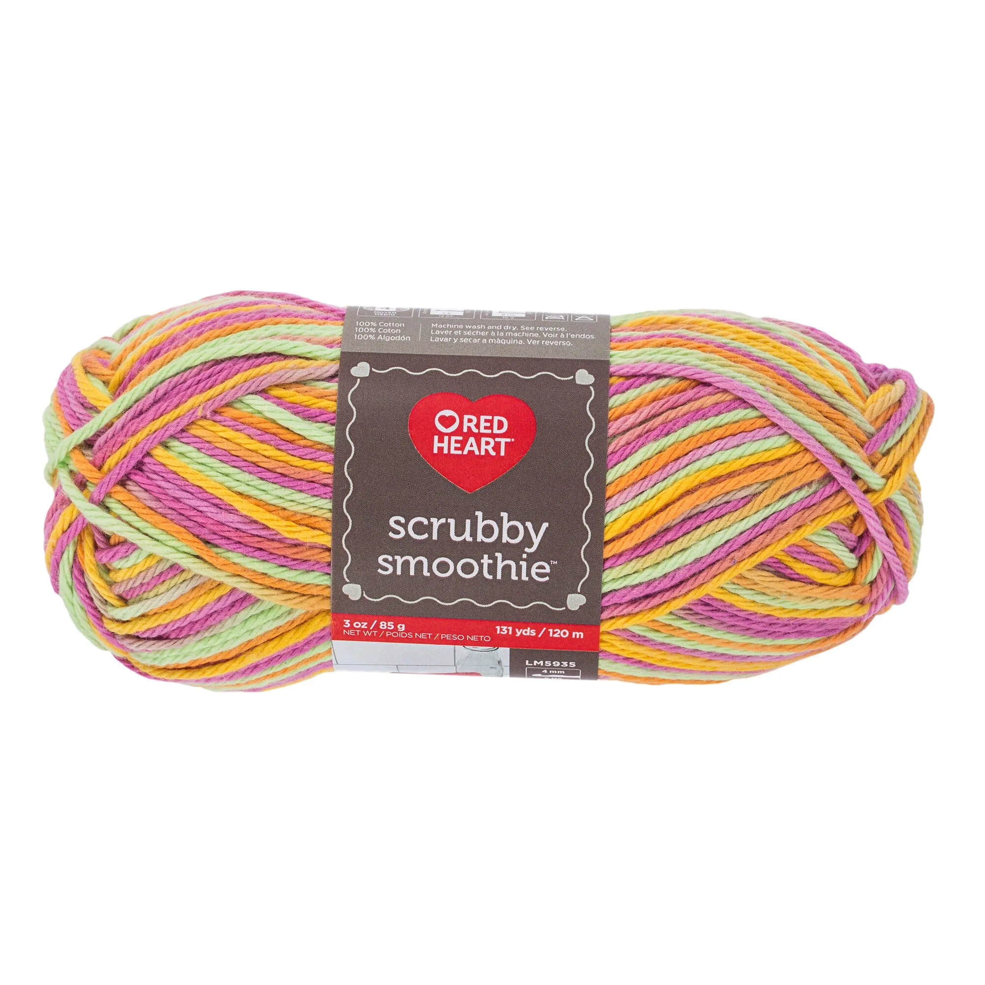 Red Heart Scrubby Smoothie Yarn - Discontinued shades