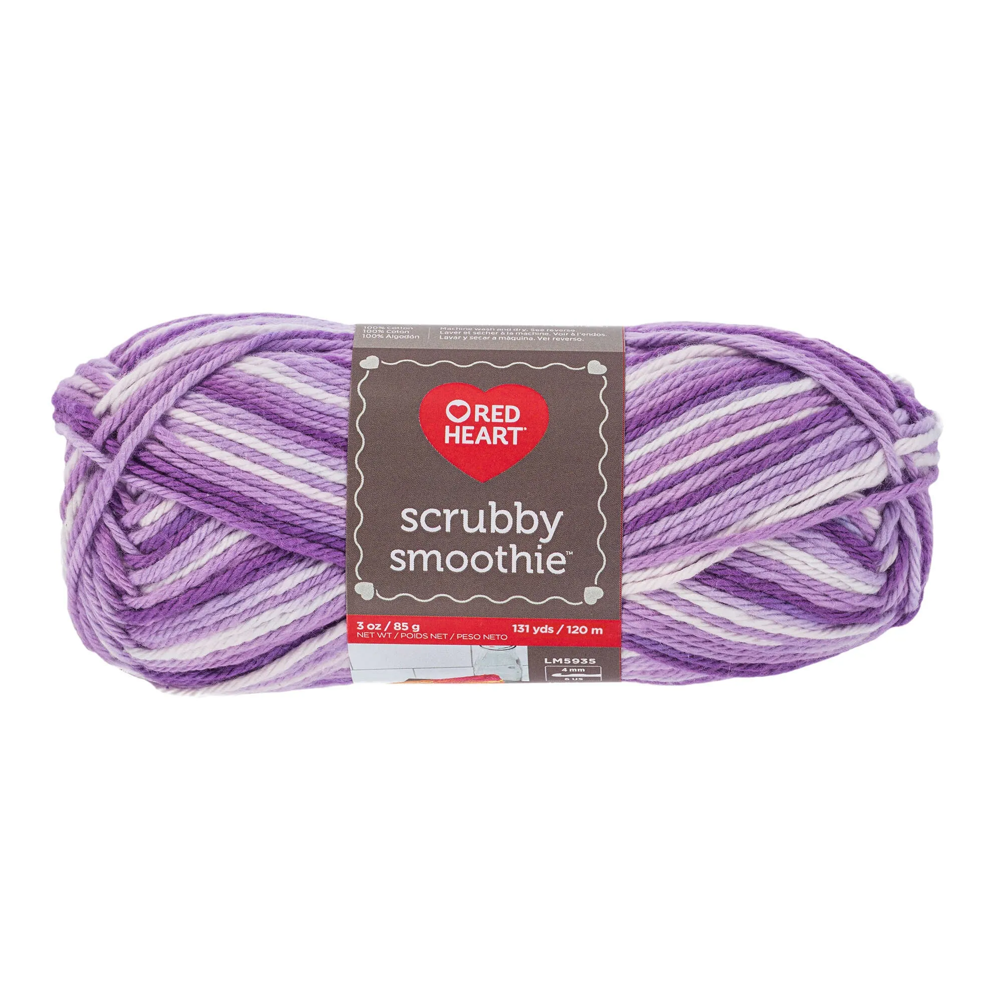 Red Heart Scrubby Smoothie Yarn - Discontinued shades