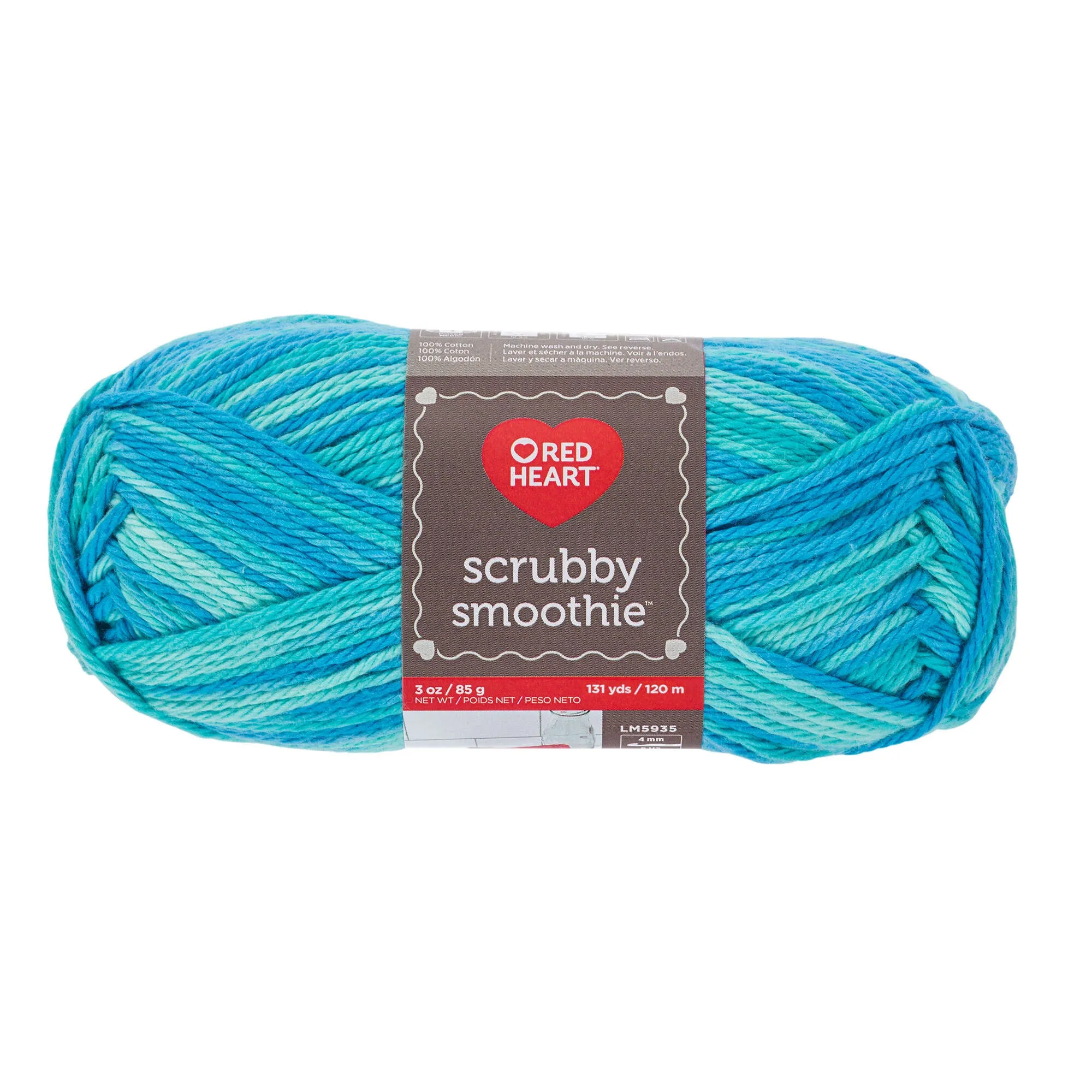 Red Heart Scrubby Smoothie Yarn - Discontinued shades