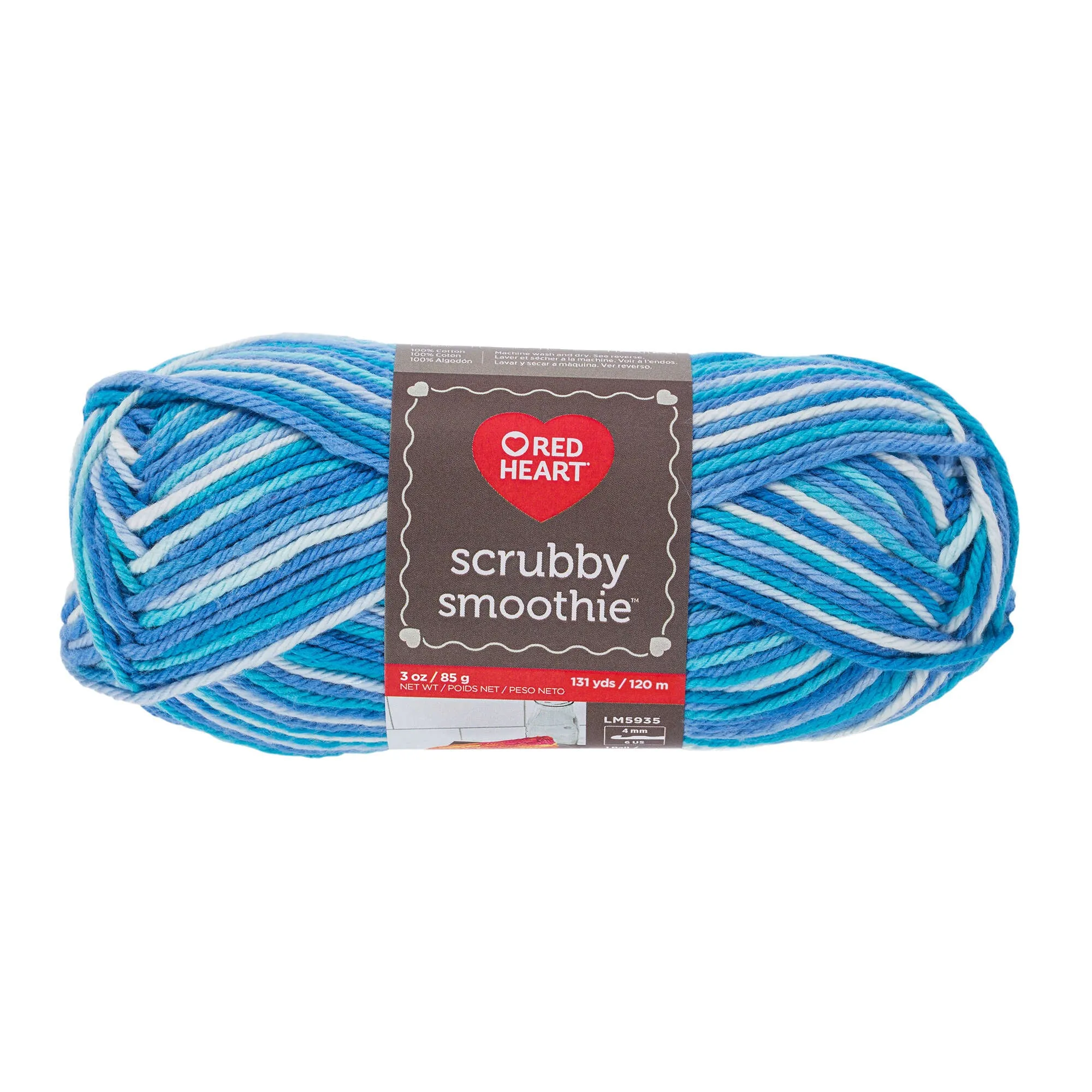 Red Heart Scrubby Smoothie Yarn - Discontinued shades