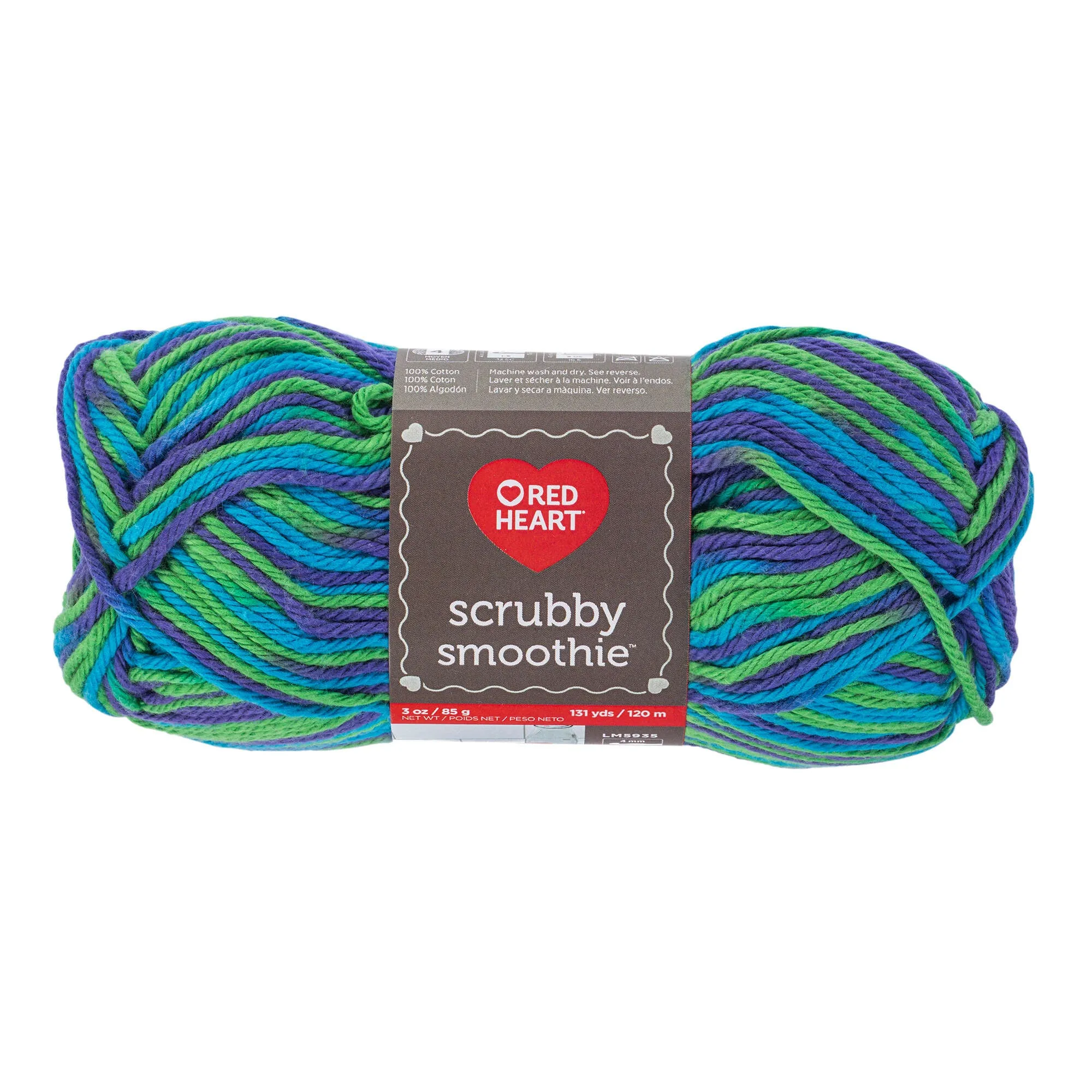 Red Heart Scrubby Smoothie Yarn - Discontinued shades