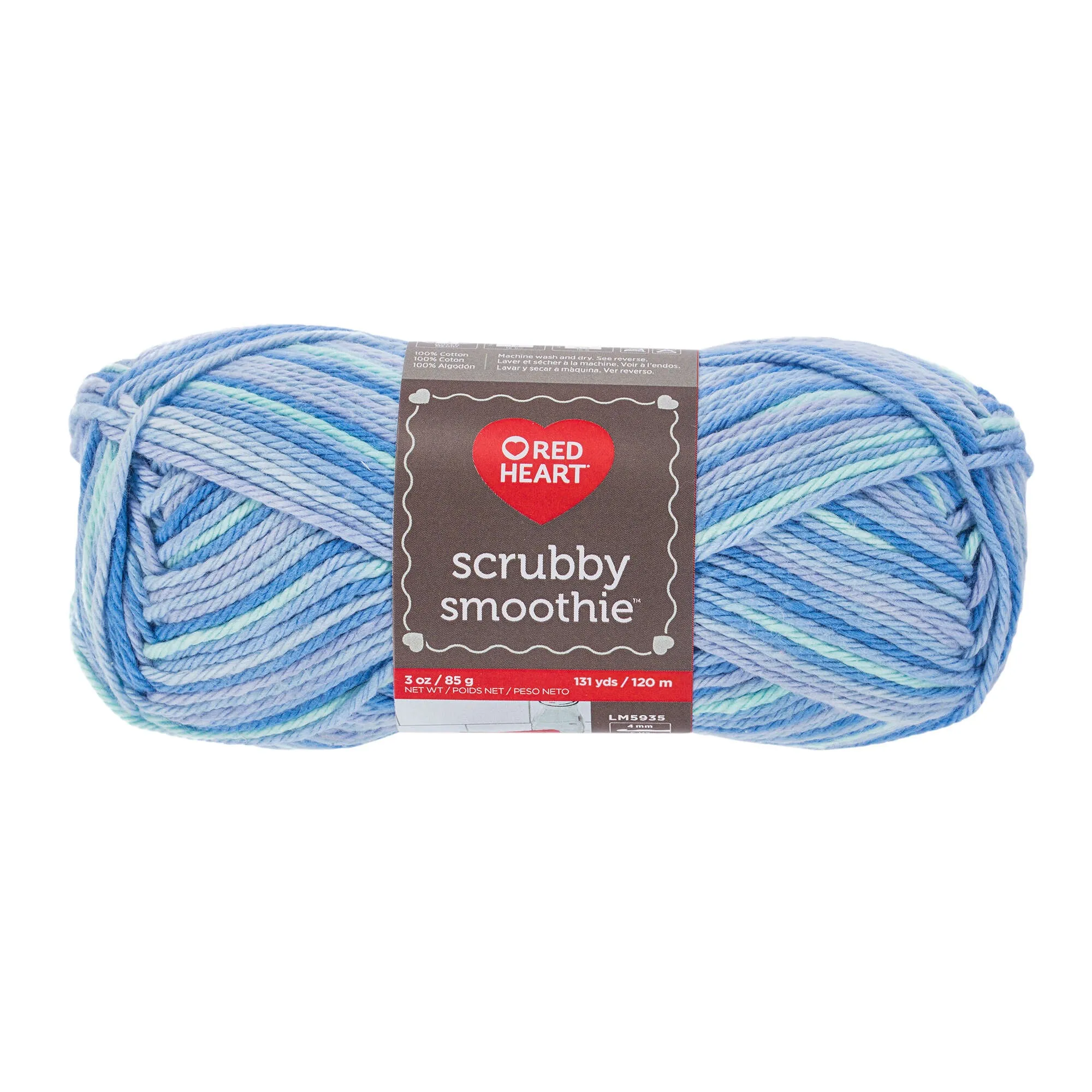 Red Heart Scrubby Smoothie Yarn - Discontinued shades