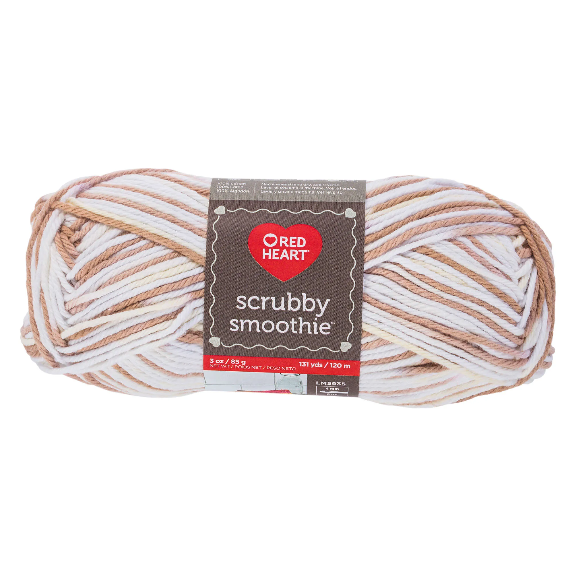 Red Heart Scrubby Smoothie Yarn - Discontinued shades