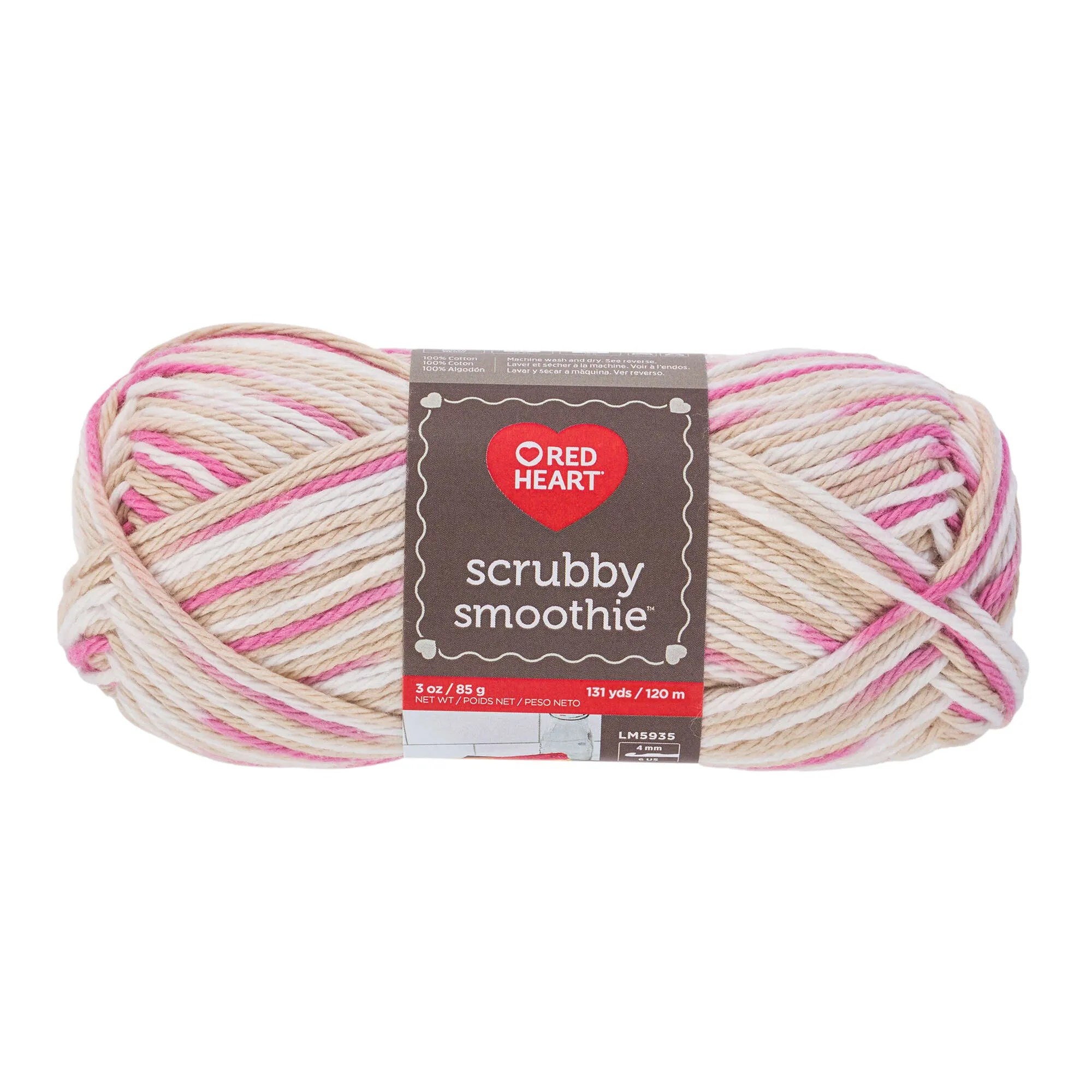 Red Heart Scrubby Smoothie Yarn - Discontinued shades