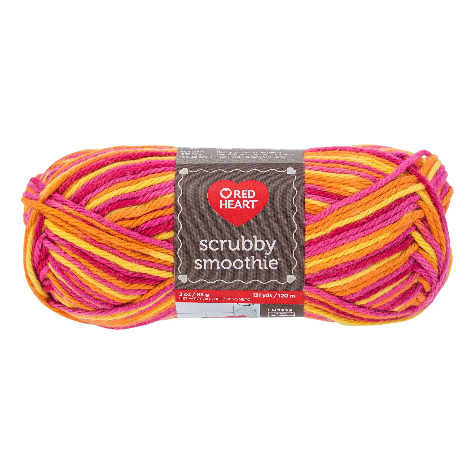 Red Heart Scrubby Smoothie Yarn - Discontinued shades