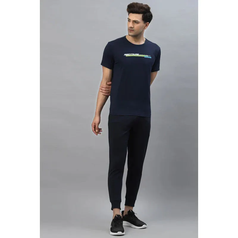 RedTape Printed Activewear T-Shirt for Men | Anti Microbial | High Stretch | Quick Dry