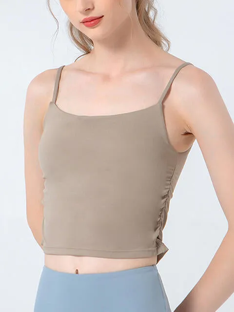 Ruched Sports Cami