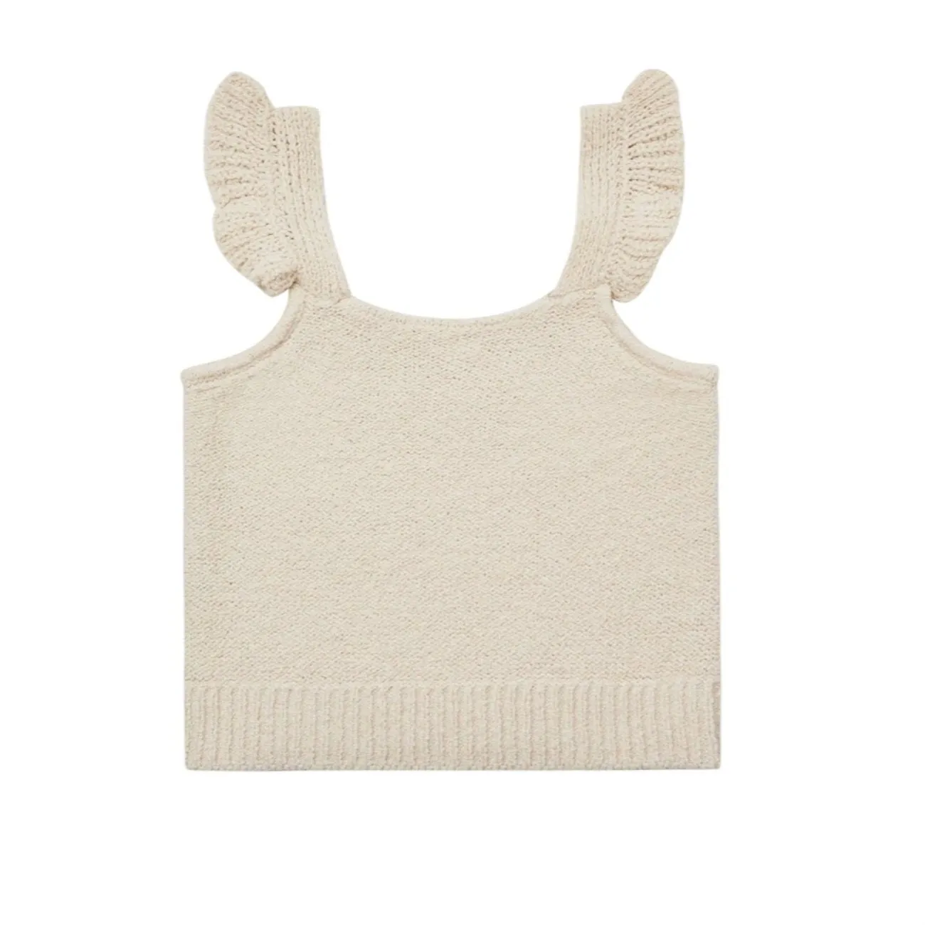 Rylee   Cru Girls Spacedye Oatmeal Knit Tank