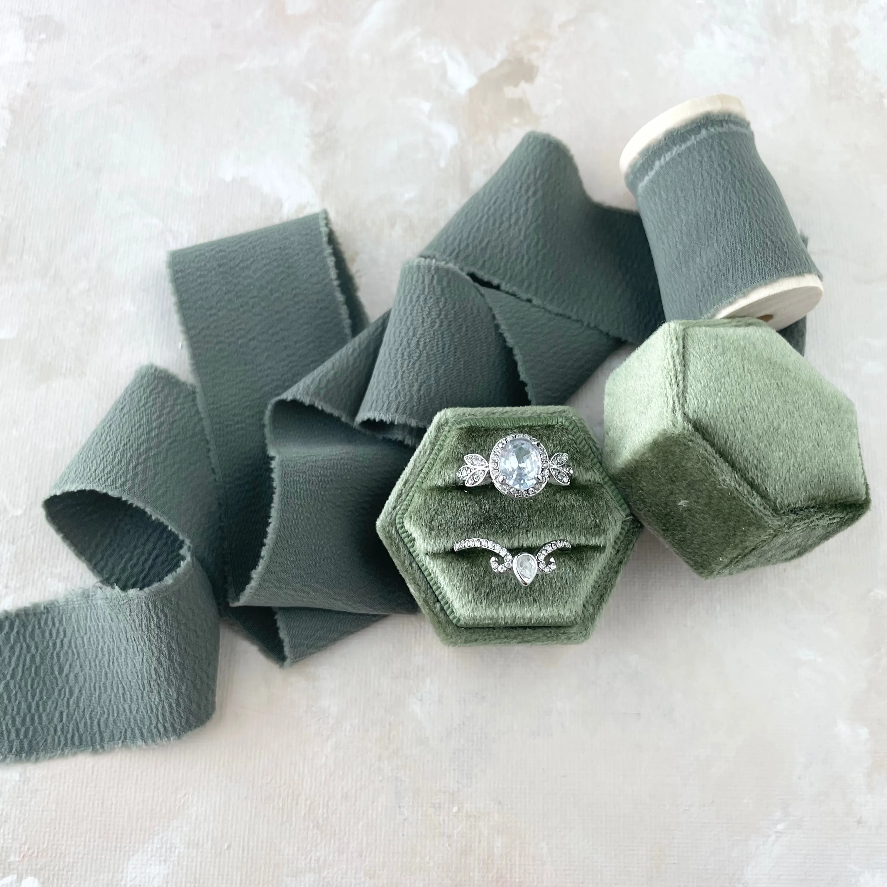 Sage Green Styling Ribbon