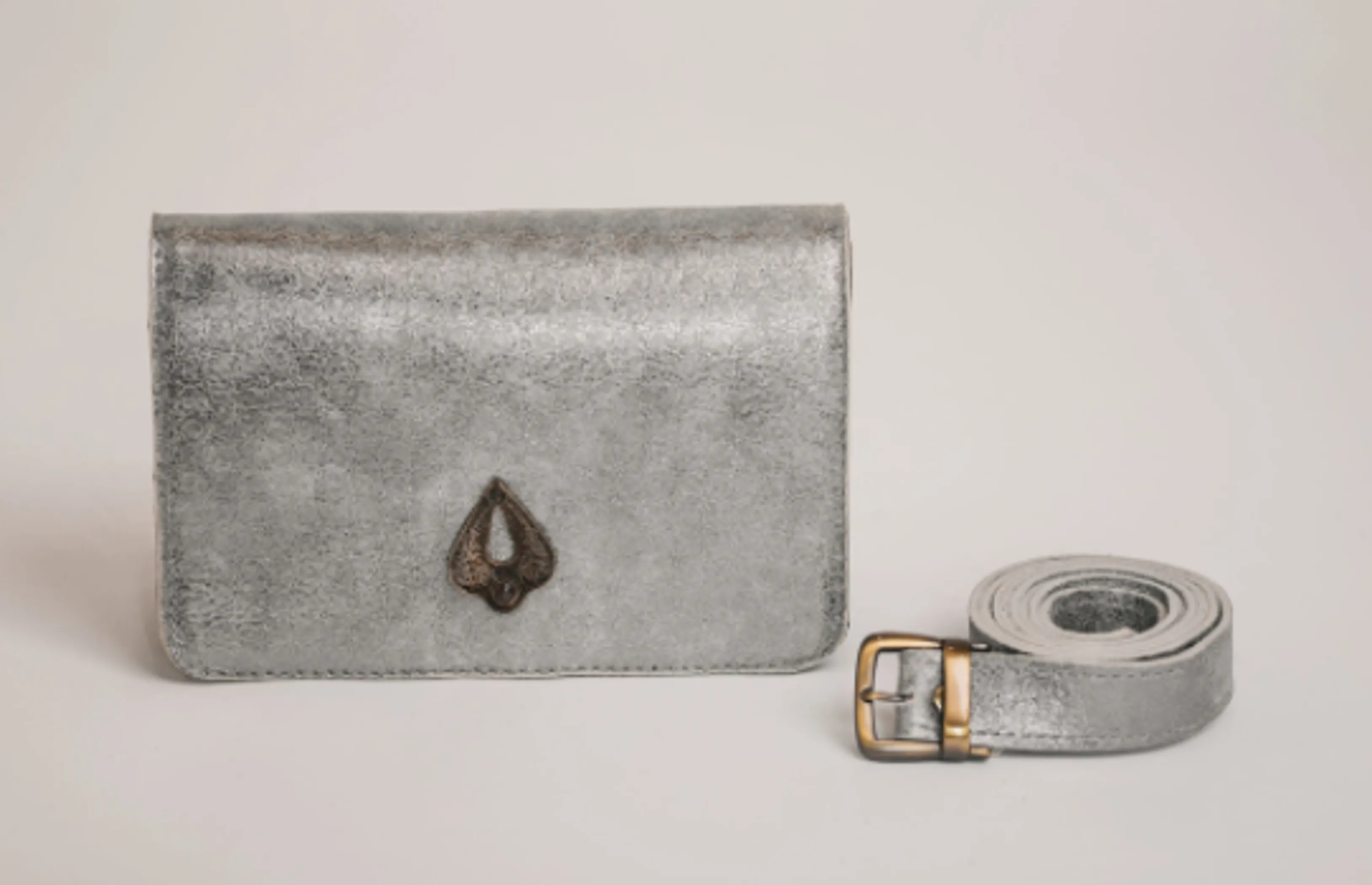 Silver Leather 3-in-1 Beltbag