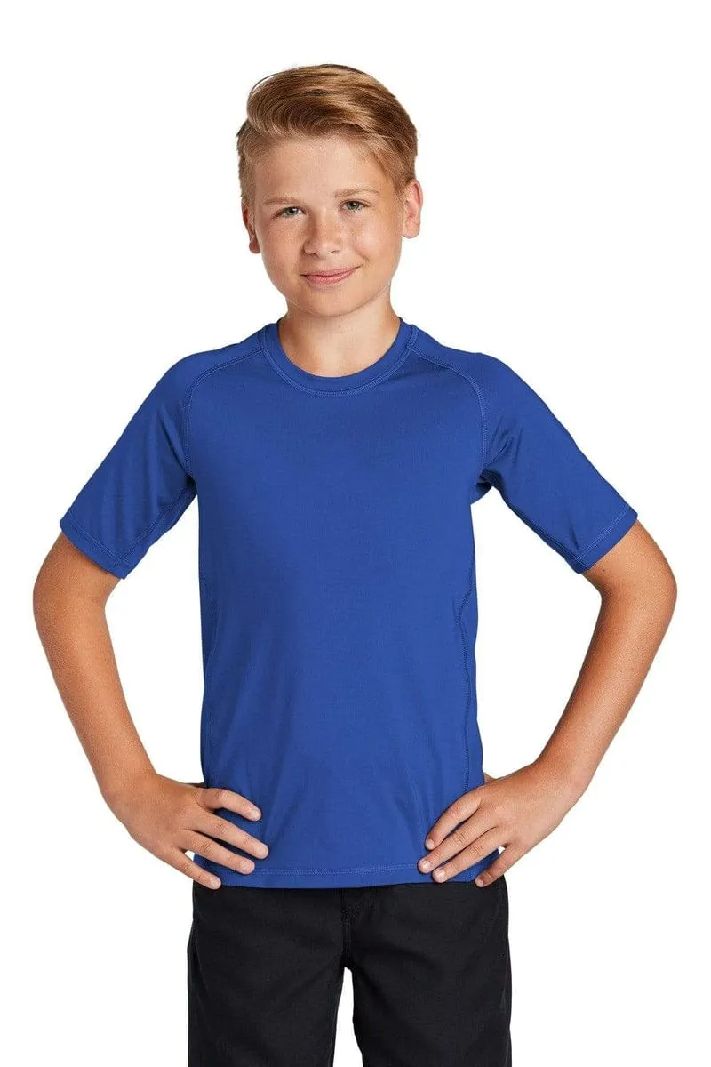 Sport-Tek YST470: Youth Rashguard Tee