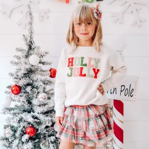 Sweet Wink Girls HOLY JOLLY Holiday Sweatshirt