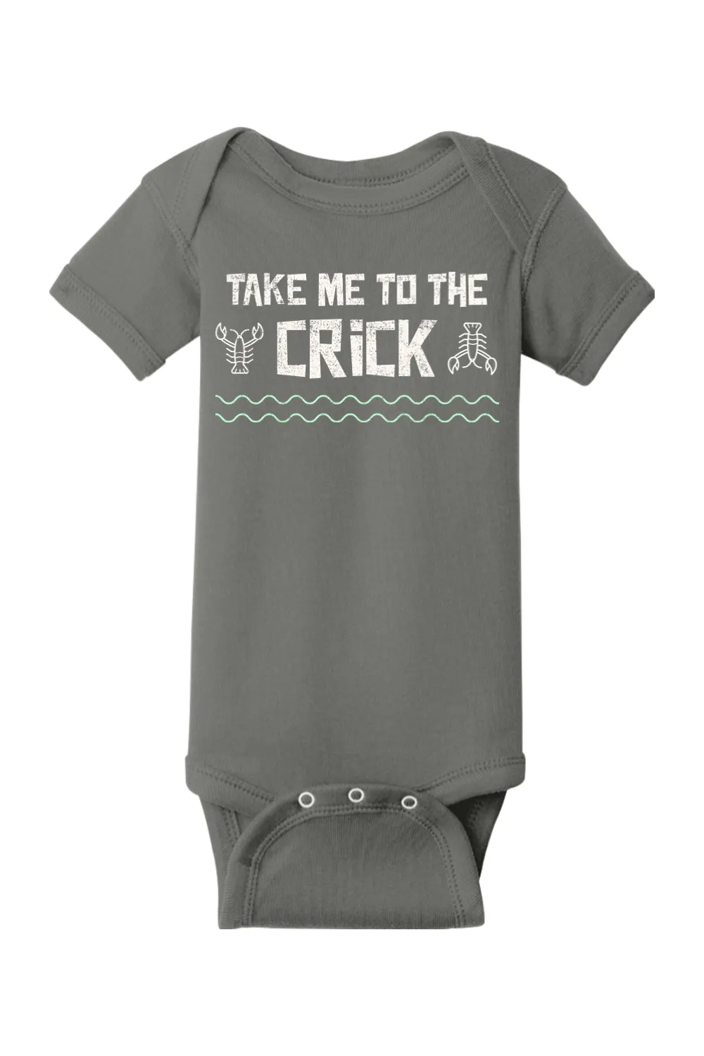 Take Me to the Crick - Onesie