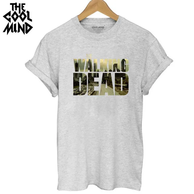 The Walking Dead printed unisex T shirt