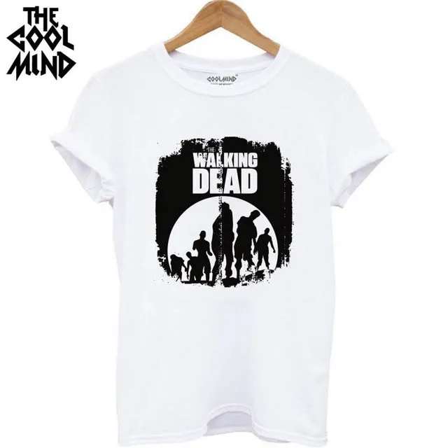 The Walking Dead printed unisex T shirt