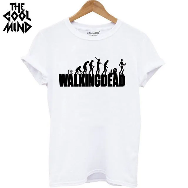 The Walking Dead printed unisex T shirt