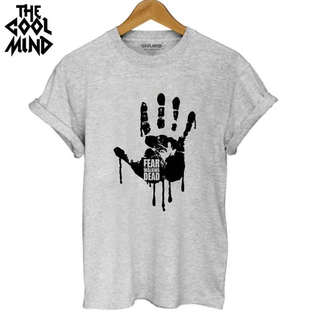 The Walking Dead printed unisex T shirt