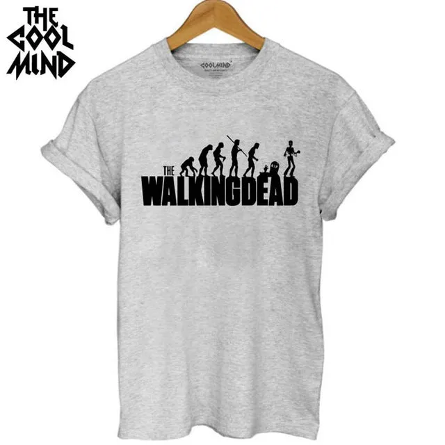 The Walking Dead printed unisex T shirt