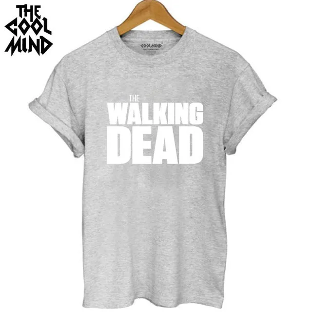 The Walking Dead printed unisex T shirt