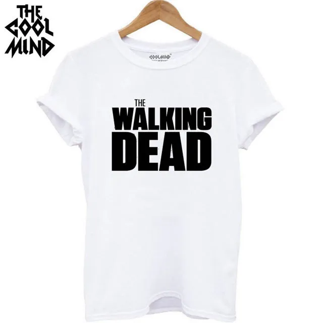 The Walking Dead printed unisex T shirt