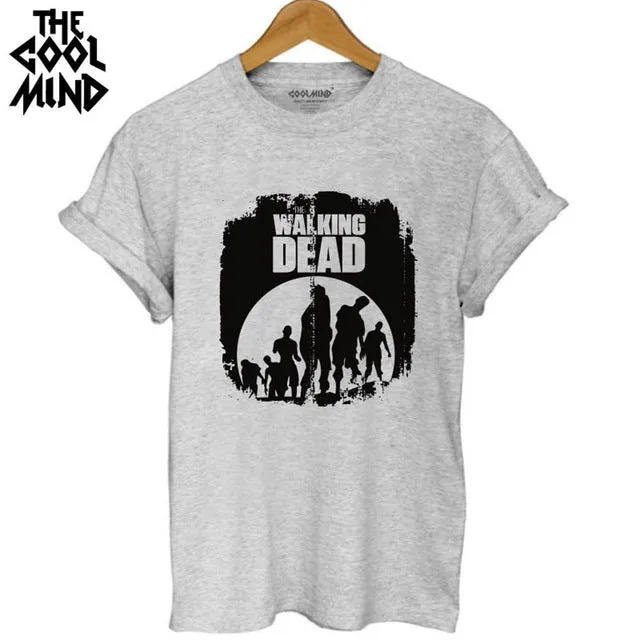 The Walking Dead printed unisex T shirt