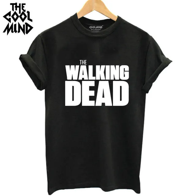 The Walking Dead printed unisex T shirt