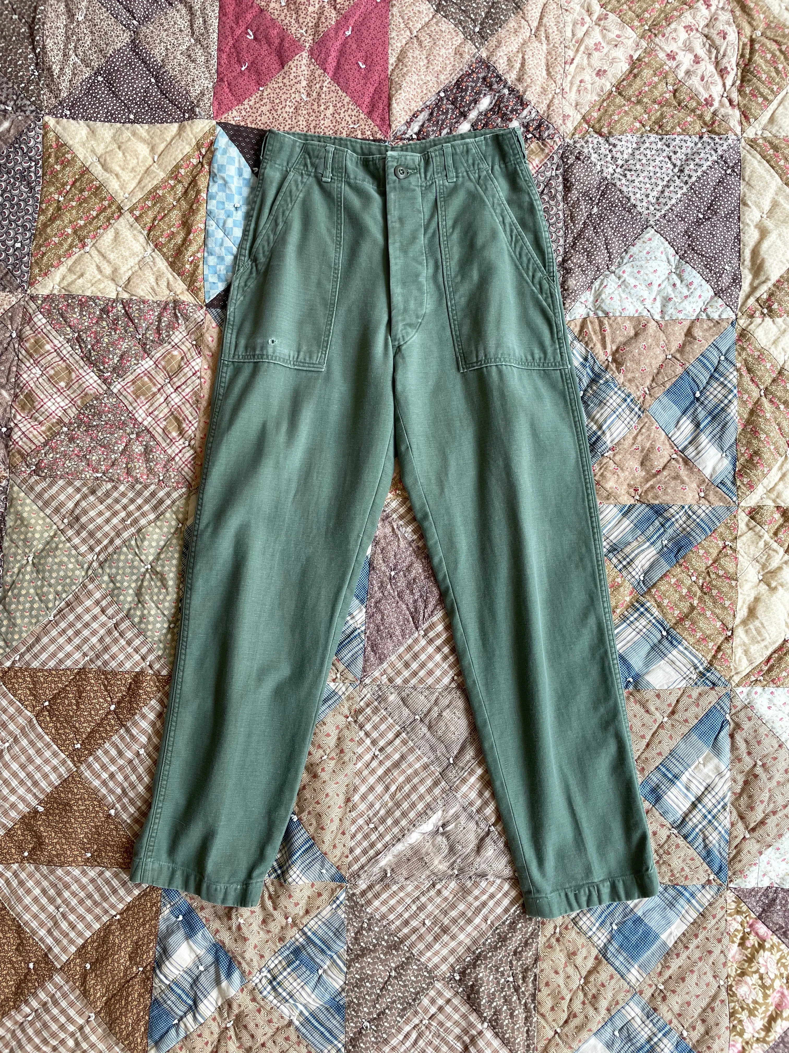 Vintage 1960s Army Issue Trousers