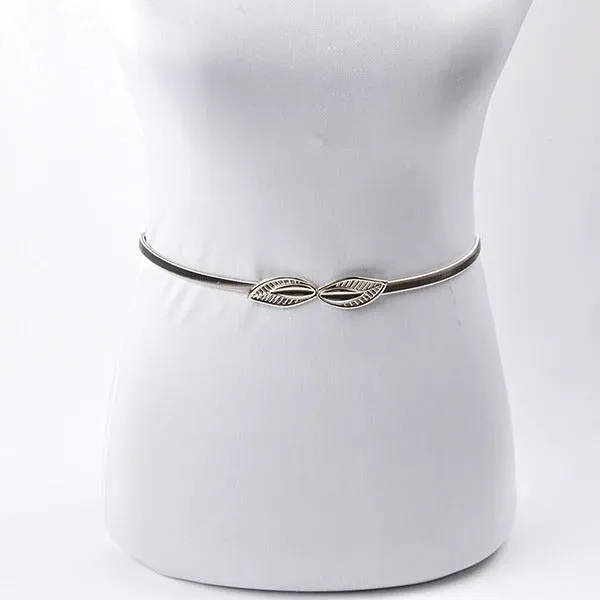 Women's Fashion and Style Elastic Skinny Waist Belt Collection