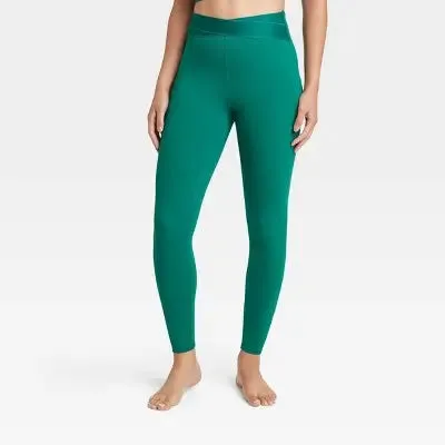 Women's High-Rise Wrap Waistband Leggings - JoyLab