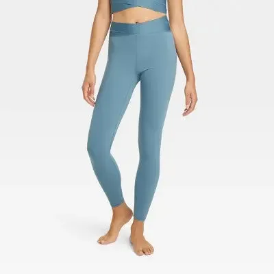 Women's High-Rise Wrap Waistband Leggings - JoyLab