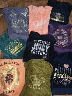 Y2K Juicy Couture Velour Jackets 28 pieces (Art 00201)